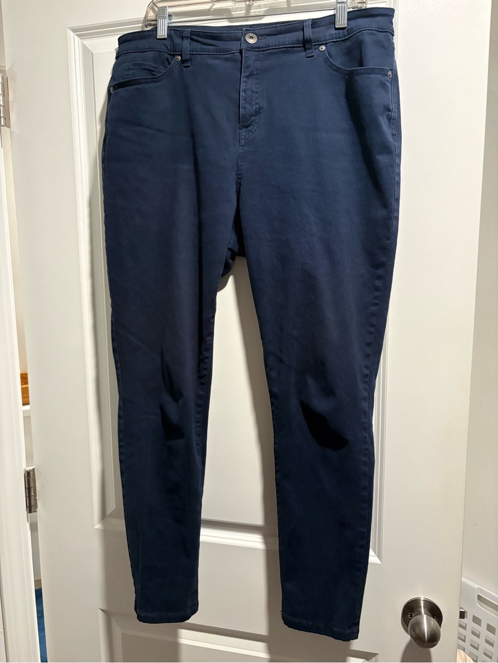 Style & Co. Women's Skinny Pants in Navy Blue